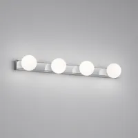 helestra lis applique pour miroir led, à 4 lampes