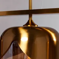 kare golden goblet quattro suspension à 4 lampes