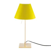 luceplan costanzina lampe à poser laiton jaune
