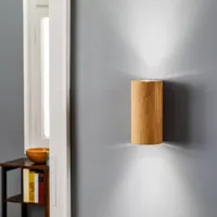 spot-light applique wooddream 1 lampe chêne, ronde, 20 cm