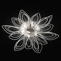 patrizia volpato plafonnier girasole en forme de fleur, 70 cm