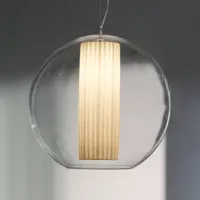 modo luce bolla suspension plastique blanc ø 60 cm