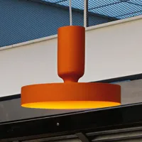 modo luce hammer suspension ø 18 cm orange