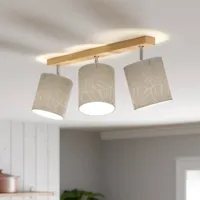britop spot pour plafond hierro à 3 lampes