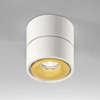 egger licht egger clippo spot plafond led, blanc-doré, 3 000 k