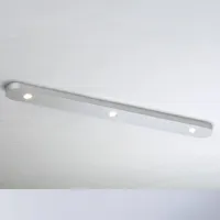 bopp close plafonnier led à 3 lampes aluminium