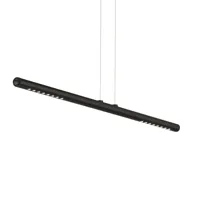 tecnolumen lum s suspension, 85 cm, noir