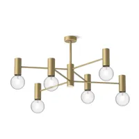 modo luce chandelier plafonnier 13l 107 cm doré