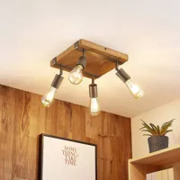 lindby quitana spot pour plafond à 4 lampes