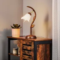 lamkur lampe à poser siena style florentin, hauteur 40 cm