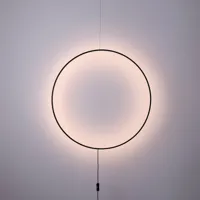 viokef applique led shadow circulaire, ø 61 cm