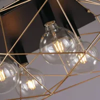 eco-light plafonnier abraxas à quatre lampes