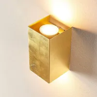 lindby applique tabita en métal doré, à 2 lampes