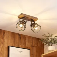 lindby rutger spot pour plafond, à 2 lampes
