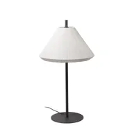 faro barcelona lampe de terrasse saigon ip65 haut 120 cm, blanche