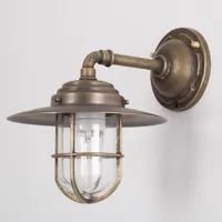 k.s. verlichting applique d'extérieur tours, forme lanterne, bronze