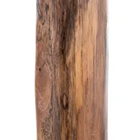 nowa gmbh lampadaire norin avec socle bois d’eucalyptus