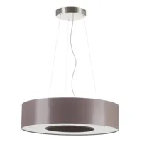 hufnagel suspension led donut dimmable 22 w taupe