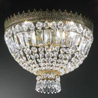 kögl plafonnier en cristal cupola 40 cm
