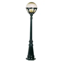 k.s. verlichting lampadaire d'extérieur bali, 152 cm, noir