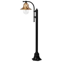 k.s. verlichting lampadaire d'extérieur toscane à 1 lampe. 150 cm, noir