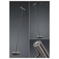 hell lampadaire led tom, dimmable, bronze