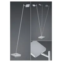hell lampadaire led tim, cct, gris clair
