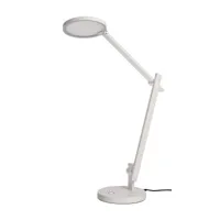 deko-light lampe de bureau led adhara 3-step-dim, blanche