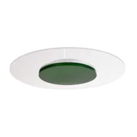 deko-light plafonnier led zaniah, lumière à 360°, 24w, vert