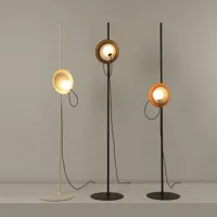 milan iluminación milan wire lampe sur pied ø 24 cm cuivre métallique/anthracite