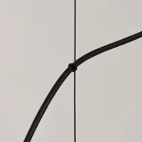 milan iluminación milan wire suspension ø 24 cm cuivre métallique