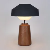 market set mokuzaï lampe à poser suna, hauteur 55 cm