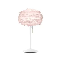 umage eos mini lampe table rosé/blanc