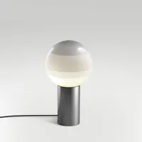 marset dipping light lampe à poser blanc/graphite