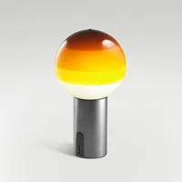 marset dipping light lampe à poser ambre/graphite