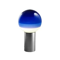 marset dipping light s lampe table bleu/graphite