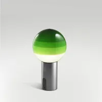 marset dipping light lampe batterie vert/graphite