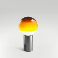 marset dipping light lampe batterie ambre/graphite