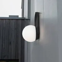 lutec connect lampe d’extérieur led cardi rvb, cct et poignée