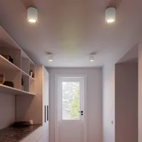 nordlux led spot pour plafond led landon smart, blanc, hauteur 14 cm