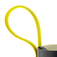 hay rope trick lampadaire led noir/jaune