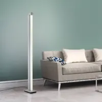 pure lines lampadaire led télécommande, aluminium