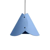 almut von wildheim almut 0314 suspension conique 1 lampe, bleu pastel