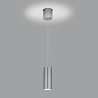 knapstein suspension led helli up/down à 1 lampes nickel mat