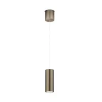 knapstein suspension led helli up/down à 1 lampes bronze