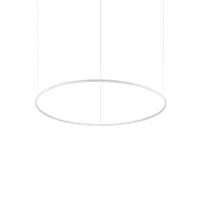 ideallux ideal lux suspension led oracle slim blanc 4.000 k ø 150 cm