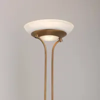 just light. lampe sur pied led zahara avec liseuse led, intensité variable