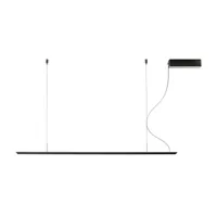 carpyen suspension led lineal, noir, longueur 158 cm