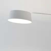stilnovo oxygen fl1 lampadaire arqué led, blanc
