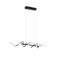 trio lighting suspension led sequence, dimmable, cct, alu